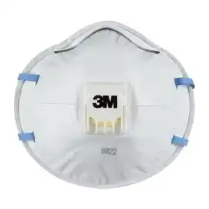 3M Atemschutzmaske 8822PRO5 FFP2 für Handschleifen und Elektrowerkzeugarbeit