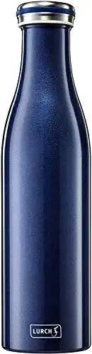 Lurch Isolierflasche 240862 für heiße und kalte Getränke aus Edelstahl