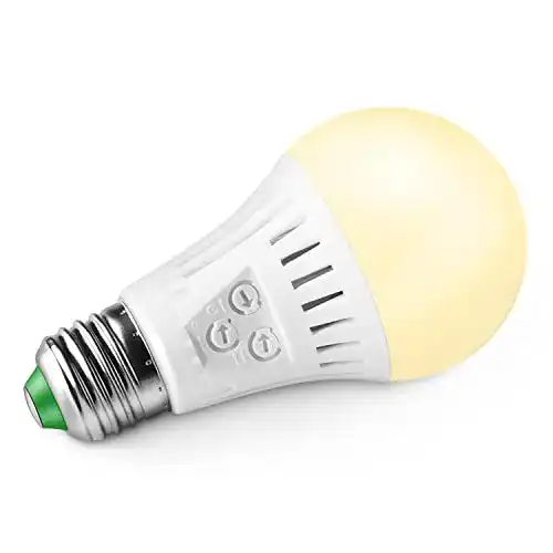 E27 LED Lampe mit Bewegungsmelder und Dämmerungssensor