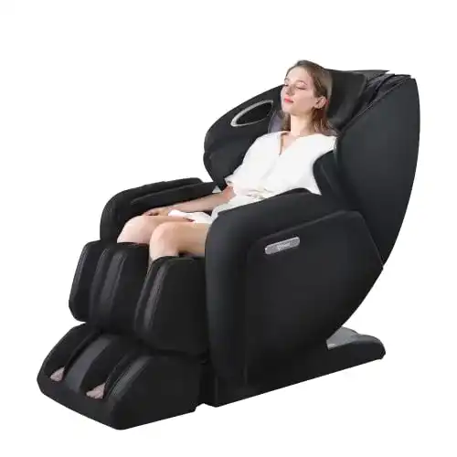 Shiatsu Massagesessel Aront mit Wärmefunktion und Zero-Gravity