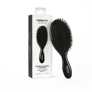 Haarbürste mit Wildschweinborsten von Termix für professionelles Styling