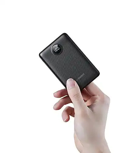 Vegers Mini Powerbank 10000mAh mit 22.5W Leistung und LED-Anzeige