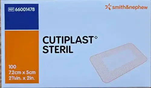 Smith & Nephew Cutiplast Steriler Wundverband 7,2 cm x 5 cm, 100 Stück