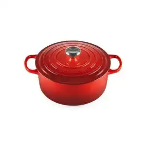 Le Creuset Signature Gusseisen-Bräter mit Deckel, Ø 26 cm