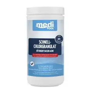 Chlorgranulat von Powerhaus24 organisch 1 kg – schnell löslich und effektiv