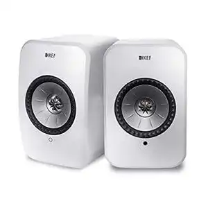 KEF LSX WLAN Lautsprecher in Weiß für AirPlay und Bluetooth