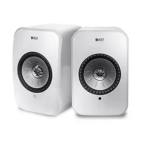 KEF LSX WLAN Lautsprecher in Weiß für AirPlay und Bluetooth