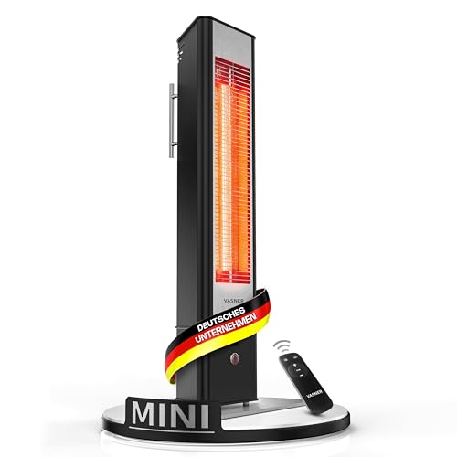 Vasner HeatTower Mini Stand-Heizstrahler 1500 Watt für Außenbereich
