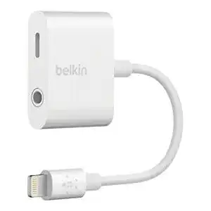 Belkin Lightning Adapter für 3,5 mm Audio und Ladeanschluss