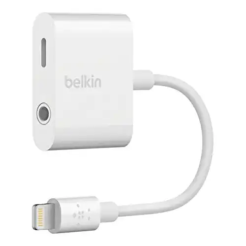 Belkin Lightning Adapter für 3,5 mm Audio und Ladeanschluss