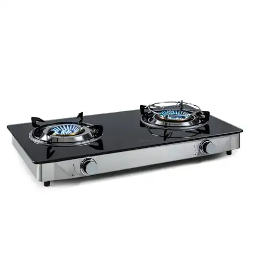 Gaskochfeld 2-flammig Klarstein 7,7 kW für Camping und Innenbereich