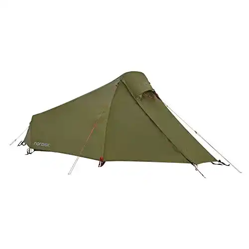 Nordisk Svalbard 122059 Campingzelt für 1 Person, Outdoor Zelt