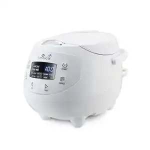 Yum Asia Panda Mini-Reiskocher mit Fuzzy-Logic-Technologie und Keramikbeschichtung