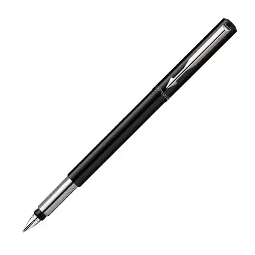 Füller Parker Vector in Schwarz Füllfederhalter mit blauer Tinte