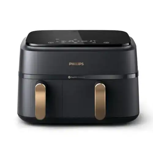 Philips Heißluftfritteuse Airfryer Dual Basket 3000 Series