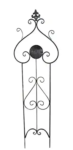 Rankgitter aus Metall DARO DEKO 120 x 36 cm in grau