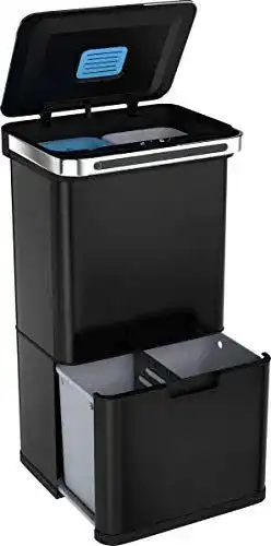 Mülleimer mit Sensor von Stangvolbly 50 Liter mit 3 oder 4 Fächern