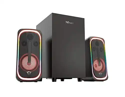 Trust Gaming GXT 635 Rumax 2.1 Bluetooth Lautsprechersystem mit Subwoofer
