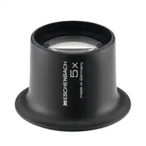 Uhrmacherlupe Eschenbach Optik 5X-Vergrößerung Anthrazit