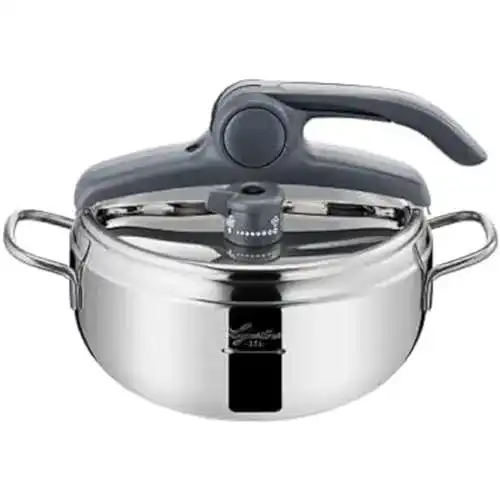 Lagostina Irradial Control Lagoeasy’UP Schnellkochtopf 3 Liter