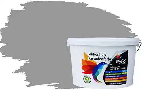 Silikonharzfarbe Ryfo Colors Fassadenfarbe mit Lotuseffekt