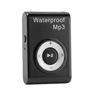 Wasserdichter MP3-Player Plyisty IPX8 mit 8 GB Speicher und Kopfhörern