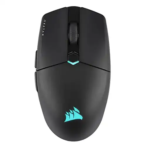 Corsair KATAR Elite Wireless Maus Ultraleichte FPS Gaming-Maus
