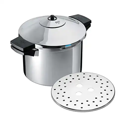 Schnellkochtopf 6 Liter von KUHN RIKON für Induktion und Edelstahl