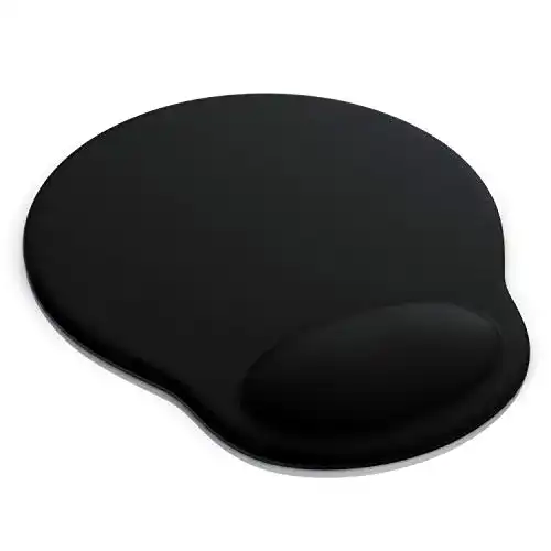 Mauspad mit Handauflage von CSL-Computer Ergonomisches Gelpad für Büro