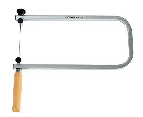 Laubsäge Hegner Bogen LS 300 mit 300 mm Ausladung und Einspannsystem