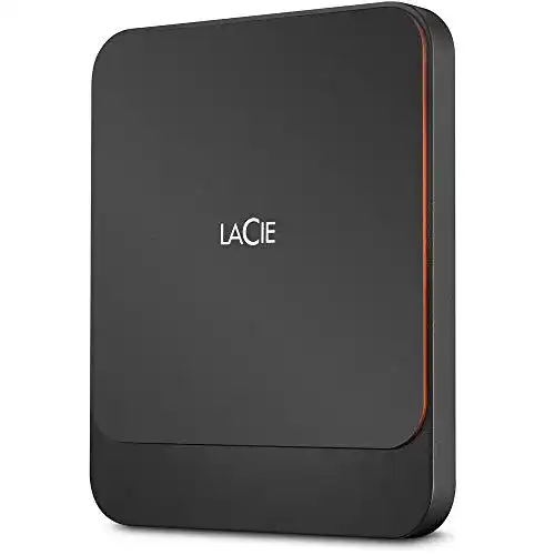Externe SSD-Festplatte LaCie Portable SSD 2TB mit USB-C Anschluss
