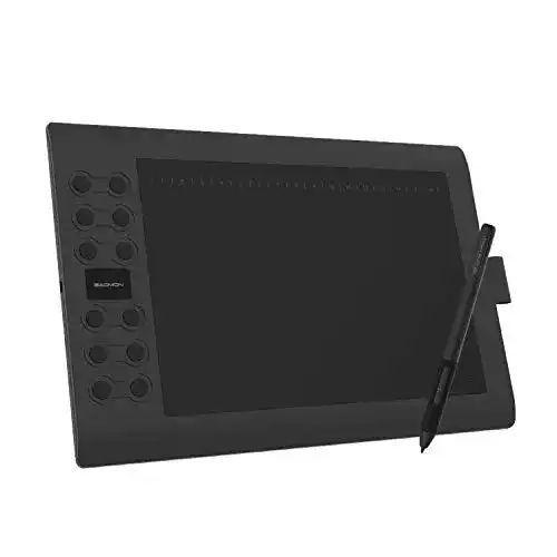 Grafiktablett GAOMON M106K PRO für Zeichnen und Fotobearbeitung