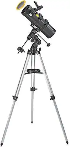 Bresser Teleskop Spica 130/1000 EQ3 mit Smartphone-Adapter und Sonnenfilter