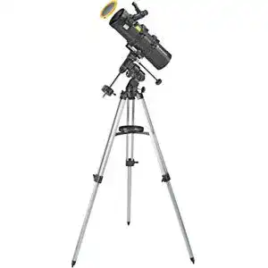 Bresser Teleskop Spica 130/1000 EQ3 mit Smartphone-Adapter und Sonnenfilter