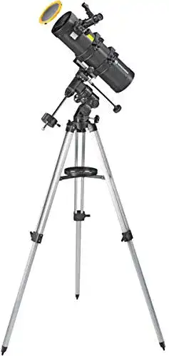 Bresser Teleskop Spica 130/1000 EQ3 mit Smartphone-Adapter und Sonnenfilter