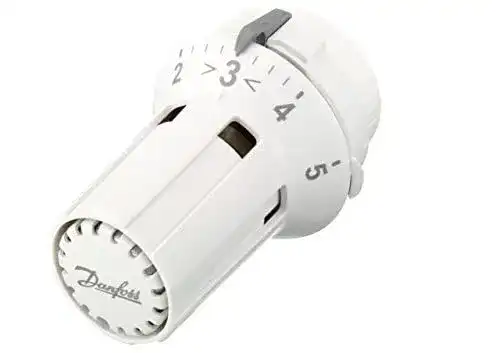 Danfoss Thermostatkopf 5110 in Weiß mit Schnappverschraubung