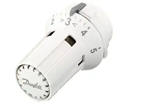 Danfoss Thermostatkopf 5110 in Weiß mit Schnappverschraubung