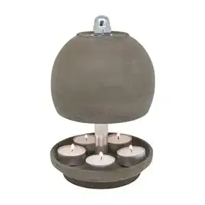 Teelichtofen Hornet Products HP-TLO Kugel Serie Basalt K-B-L
