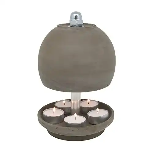 Teelichtofen Hornet Products HP-TLO Kugel Serie Basalt K-B-L