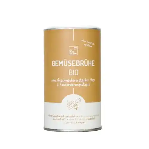 Fastensuppe Wacker Gemüsebrühe Bio 300g – glutenfrei und laktosefrei