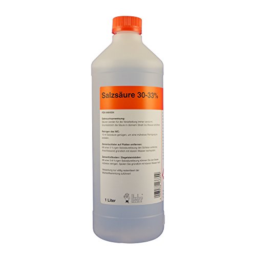 Salzsäure Fischar 30-33% technische Lösung 1 Liter