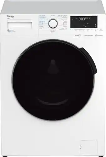 Waschtrockner Beko WDW85141Steam1 freistehend, 8 kg Waschen, 5 kg Trocknen