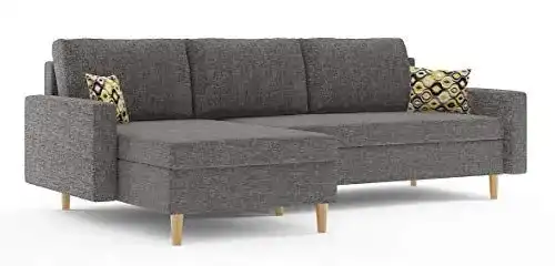 Ecksofa Sofini Etna mit Schlaffunktion und Stauraum