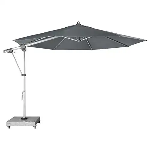 Doppler Pendelschirm Expert 350 cm – Runder Ampelschirm für Garten und Terrasse