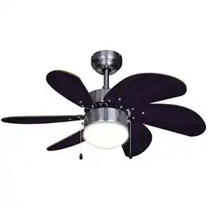 Bestron Deckenventilator mit Beleuchtung und 3 Geschwindigkeitsstufen