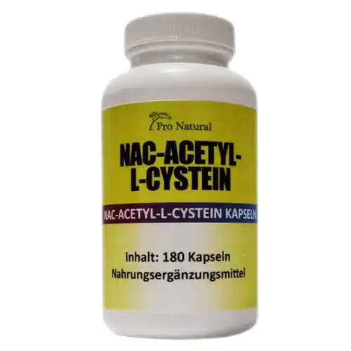N-Acetylcystein Pro Natural NAC – N-Acetyl L-Cystein 126 g