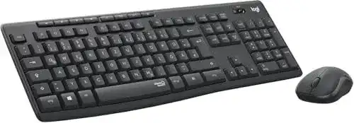 Logitech MK270 Kabelloses Tastatur-Maus-Set für Windows-Systeme