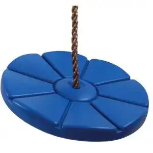 Tellerschaukel Gartenpirat aus Kunststoff in Blau für Kinder