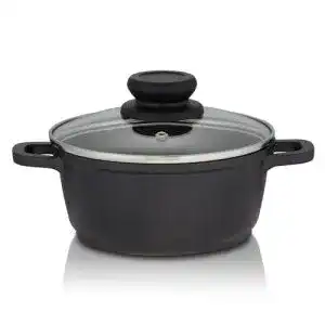 KHG Kochtopf 16 cm mit Induktion und Antihaftbeschichtung
