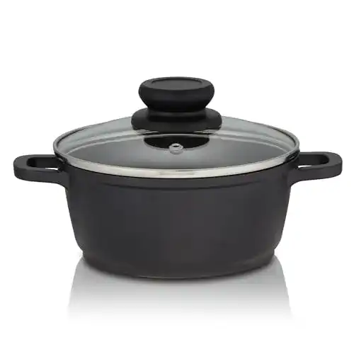 KHG Kochtopf 16 cm mit Induktion und Antihaftbeschichtung